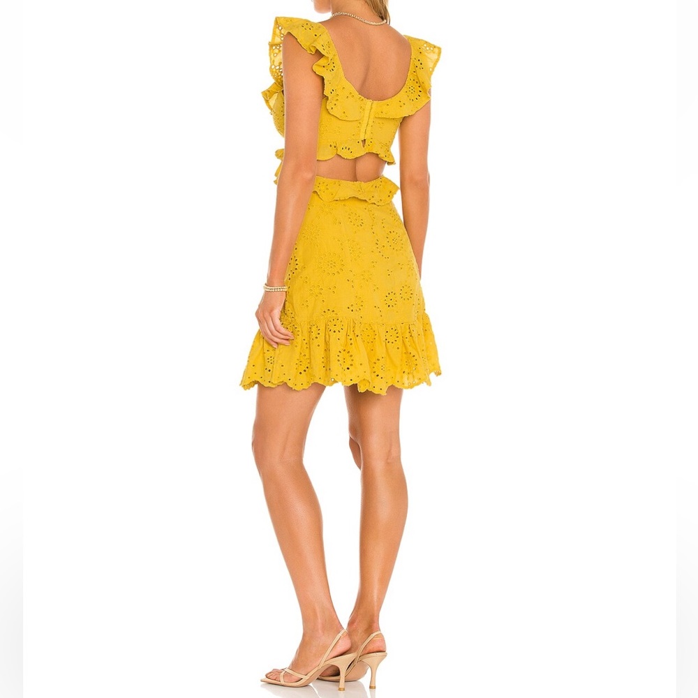 ASTR the label yellow dress